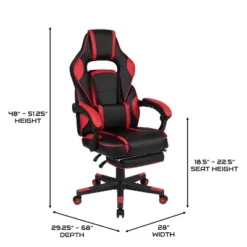 BlackArc Zulu Gaming Desk And Chair Set, Ergonomic Gaming Chair With USB Massage, Slide-Out Footrest, And Detachable Headrest Pillow -Smart Office Sets GUEST 014b766c f90b 4975 a816 24b7313330eb
