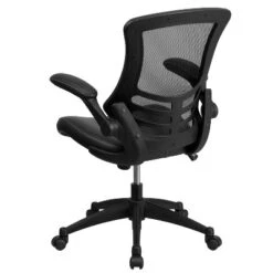 Emma And Oliver Mid-Back Mesh Swivel Ergonomic Task Office Chair With Flip-Up Arms -Smart Office Sets GUEST 05fcc0a2 4ad3 440e 8d14 e4a98c5679ac