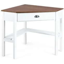 Tangkula Corner Computer Desk Table Wood Workstation -Smart Office Sets GUEST 06103c66 0e5f 486a a86e 22eaebf2ab60