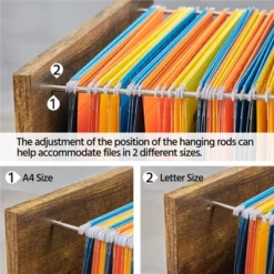 Yaheetech Vintage File Cabinet File Storage Organizer For Home And Office -Smart Office Sets GUEST 083a43dd 2b87 4f9d 962d f1041f40915e