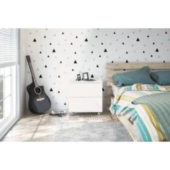 Damasco 2 Drawer File Cabinet White - Polifurniture -Smart Office Sets GUEST 08dc536f d8a9 4ba1 988e 8afaef17d785