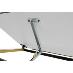 2pc Stellar Drawing Table With 36" Adjustable Top With Stool Set Black/Gold - Studio Designs -Smart Office Sets GUEST 0a083f1c c973 4750 902e dcc36118853b