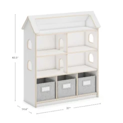 Guidecraft EdQ Dollhouse Bookcase -Smart Office Sets GUEST 0a160d79 230a 460f 9e5b b00eecd4d5d6