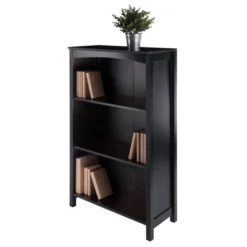 42.99" Terrace 4 Tier Bookshelf Espresso Brown - Winsome -Smart Office Sets GUEST 0a2c758f c128 43af 9700 54f4d571493d