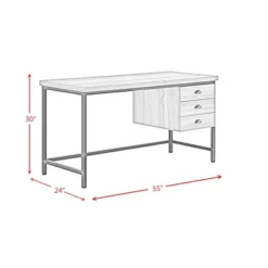 Ashby Desk Light Gray - Picket House Furnishings -Smart Office Sets GUEST 0ac16333 5273 4fa9 8010 51923938309d