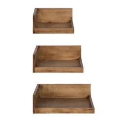 3pc Levie Corner Shelf Set - Kate & Laurel All Things Decor -Smart Office Sets GUEST 0d21ac9d c3a5 4e11 b5e9 6be137e512da