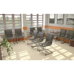 Set Of 2 Vinyl Side Chair - Boss Office Products