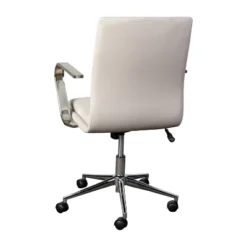 Merrick Lane Mid-Back Home Office Chair With Armrests, Height Adjustable Swivel Seat And Five Star Base -Smart Office Sets GUEST 0e38153b 1ea4 4259 8e10 0b4a4105ea74