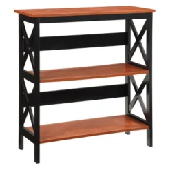32.5" Oxford 3 Tier Bookcase - Breighton Home -Smart Office Sets GUEST 0ed61bef e418 4091 aa33 8186529a7e1e