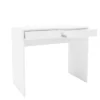 Tijuca 2 Drawer Compact Student Desk White - Polifurniture -Smart Office Sets GUEST 1469463e 75b1 4264 ad9d 62785eb93c4c