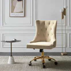 Lisa Computer Task Chair Swivel Height-adjustable Desk Chair With Tufted Back Mordern Office Chair | Karat Home -Smart Office Sets GUEST 14a97af9 8418 4308 9c7a eff4f1720e00