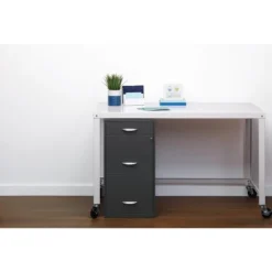Space Solutions 18" Deep 3 Drawer Metal Organizer File Cabinet With Pencil Drawer 20 Space Solutions 18" Deep 3 Drawer Metal Organizer File Cabinet With Pencil Drawer -Smart Office Sets GUEST 159d25e9 dcf4 4dfa be5f d1de1705e080