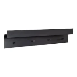36" X 7.5" X 4.5" Levie Wood Wall Shelf Ledge With Knobs - Kate & Laurel All Things Decor -Smart Office Sets GUEST 15e0fdaf 5ae2 4915 8f6e 574aa9838a9a