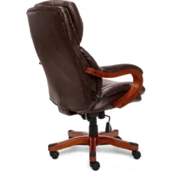 Big And Tall Executive Office Chair With Upgraded Wood Accents - Serta 21 Big And Tall Executive Office Chair With Upgraded Wood Accents - Serta -Smart Office Sets GUEST 16777db7 7eb7 4a3e a4a1 9409b84d3fc2