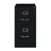 Hirsh 2 Drawer Vertical File Cabinet 22" Black -Smart Office Sets GUEST 168446be 2105 406a 84a1 2ba6020b5ed7