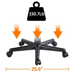 Yaheetech Office Chair Desk Artificial Leather Gaming Chair -Smart Office Sets GUEST 170ee1c4 1854 44f7 bff4 62a2cf219381