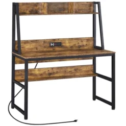 Yaheetech 47.5-inch Laptop Computer Desk With Power Outlet And Elevated Bookshelf -Smart Office Sets GUEST 17b02185 e0cd 4a1f b8c7 59ad5e872e3b