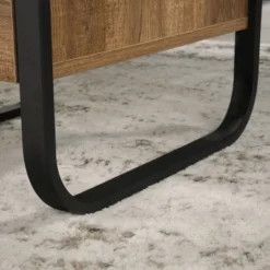 Station House L-Shape Desk Etched Oak - Sauder -Smart Office Sets GUEST 184edb24 9203 4caa b7b4 500b21e0bbbe