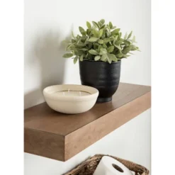 2pc 24" Havlock Wood Shelf Set - Kate & Laurel All Things Decor -Smart Office Sets GUEST 1d3be1e4 886a 430b b7cb 82662493e63f