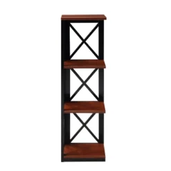 38.5" Oxford 3 Tier Corner Bookcase - Breighton Home -Smart Office Sets GUEST 1dbfa2b2 6be9 4e8b a4a3 6ab1ad823711
