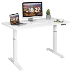 Costway Electric 55''x28'' Standing Desk Adjustable Sit To Stand W/ Controller -Smart Office Sets GUEST 1dc4fa08 2d9e 4439 872b 64464732c847