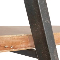 73" Ramsden Solid Wood And Iron Tripod Book Shelf Brown/Black - A&B Home -Smart Office Sets GUEST 1e265164 4b1b 423a bf8e 7355e9c25df0