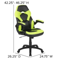 Flash Furniture Gaming Desk And Racing Chair Set With Cup Holder, Headphone Hook, And Monitor/Smartphone Stand -Smart Office Sets GUEST 1e711826 e10d 4a11 bae6 4db8f45757bf