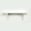 7.5" X 35" Mission Shelf With Bracket White - InPlace -Smart Office Sets GUEST 1f2faa28 879d 4963 93b5 e802332c8e3c