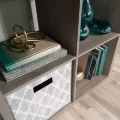 29.921" 4 Cube Organizer Storage Cube Mystic Oak - Sauder -Smart Office Sets GUEST 20ce9809 dbde 4ce4 8e1c 9a45b87503d7