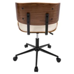Lombardi Mid-Century Modern Office Chair With Swivel - LumiSource -Smart Office Sets GUEST 21523ec4 98e2 42b1 8afa c62f6d874a41