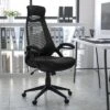Flash Furniture Ivan High Back Black Mesh Executive Swivel Office Chair With Flip-Up Arms 2 Flash Furniture Ivan High Back Black Mesh Executive Swivel Office Chair With Flip-Up Arms -Smart Office Sets GUEST 26de9457 a524 4483 8f3a 12db2b05f6a1