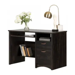 Gascony Wood Computer Desk With Drawers - South Shore -Smart Office Sets GUEST 28b4b4d3 fae2 437b b40f 570127aa5049
