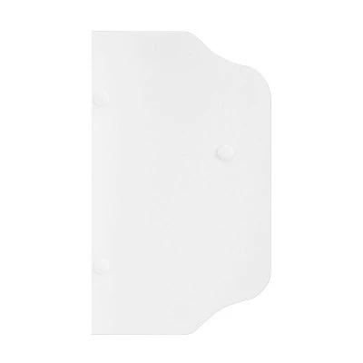 25" X 9" Entryway Floating Utility Wall Shelf With Hooks White - Danya B. 14 25" X 9" Entryway Floating Utility Wall Shelf With Hooks White - Danya B. - Image 12