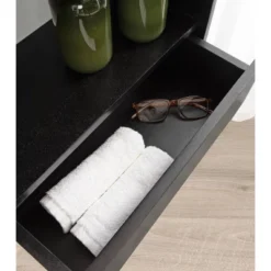 Kate & Laurel All Things Decor 18"x24" Kato Wall Shelf With Drawer -Smart Office Sets GUEST 297677e5 0949 4406 bc7b 87a07c09fcfd