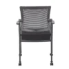 Mesh 4 Legged Guest Chair Black - Boss Office Products -Smart Office Sets GUEST 2b210538 055e 4197 9e84 77dcc232e1a0