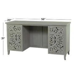 31" X 56" Traditional Wood Desk - Olivia & May 17 31" X 56" Traditional Wood Desk - Olivia & May -Smart Office Sets GUEST 2bf3b755 873f 4490 a1e4 7ba2ca91dba5