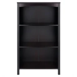 42.99" Terrace 4 Tier Bookshelf Espresso Brown - Winsome