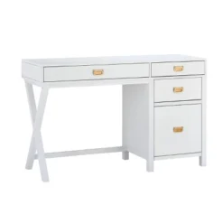 Peggy Side Storage Desk - Linon -Smart Office Sets GUEST 2d7de20c 108e 473a acf3 5a725c28ff71