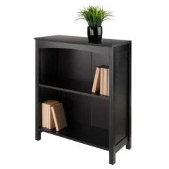 30" X 25.98" Terrace 3 Tier Bookshelf Espresso Brown - Winsome -Smart Office Sets GUEST 2f80f8d4 3e12 4f44 b25c b0482d223f7c