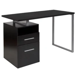 Emma And Oliver Desk With Two Drawers And Metal Frame -Smart Office Sets GUEST 2f9078cf fd47 40a9 9dbe 8fb306560ea3