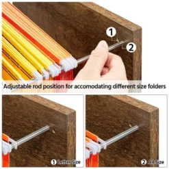 Yaheetech Vintage File Cabinet With 2 Drawers And Storage Shelves For Home, Office -Smart Office Sets GUEST 2f9b138e e9f6 4d20 aa5d 95ac27b25f99