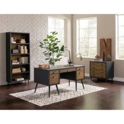 Payton Mid-Century Wood Lateral File Storage File Drawer Black - Martin Furniture -Smart Office Sets GUEST 2fd7787c b3d9 4bae 95bd 02eddb5d1b5a