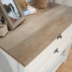 Cottage Road Lateral File Cabinet With Wood Accents And Drawer Soft White - Sauder -Smart Office Sets GUEST 301b5626 f1c3 4bd4 9d90 7d18f60c5f5c