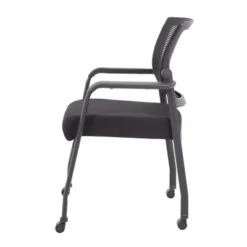 Mesh 4 Legged Guest Chair Black - Boss Office Products -Smart Office Sets GUEST 30f0362b c57c 484d 8f05 5e9f3a9881e7