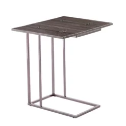 Sepree Expandable C-Table Black/Gray - Aiden Lane -Smart Office Sets GUEST 31d9b555 612c 49d2 891b 5369775c725e