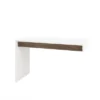3pc Liber T Home Office Set White/Walnut - Nexera -Smart Office Sets GUEST 324a1a1b e485 4e0c a3b9 c0c9b76a3d0b 1