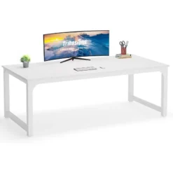 Tribesigns 78.7" Rectangular Office Desk -Smart Office Sets GUEST 346eba35 f9ee 49e3 91f9 25490fb0699a