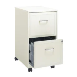 Space Solutions 18" Deep 2 Drawer Mobile Letter Width Vertical File Cabinet -Smart Office Sets GUEST 35fa04fd 5993 4775 94d2 3b0d27959465