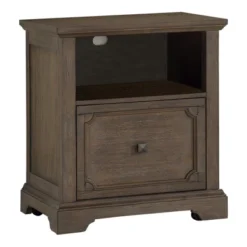 Toulon Wood Lateral File Cabinet With Casters In Dark Oak - Lexicon -Smart Office Sets GUEST 387d0a0a dfc9 4250 8406 92e4348f8391
