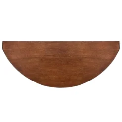 2pc Maxfield Round Wall Shelf Set Walnut Brown - Kate & Laurel All Things Decor -Smart Office Sets GUEST 388dd013 005c 4d3b ac7d 09e6a74ba5ec